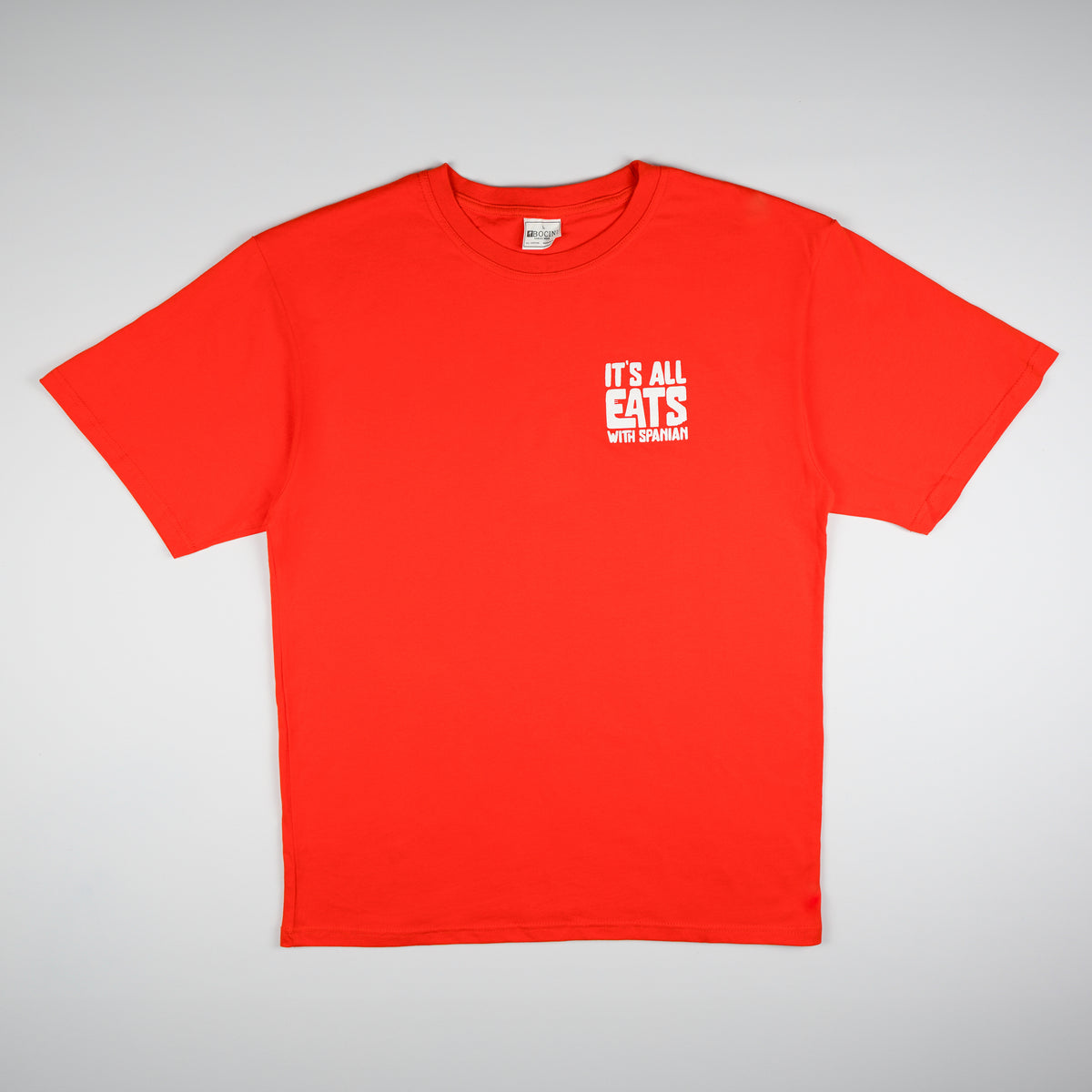 ITS ALL EATS STAPLE TEE | ORANGE – Spanian